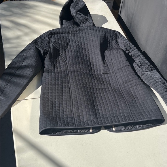 Lands' End Women's Quilted Puffer Jacket - Gray medium NWT - Picture 15 of 15